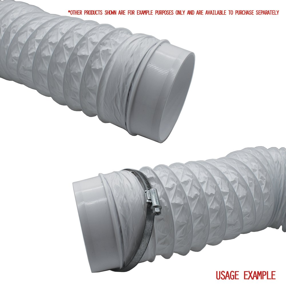 Kair PVC Flexible Hose 125mm - 5 inch / 3 Metre Length