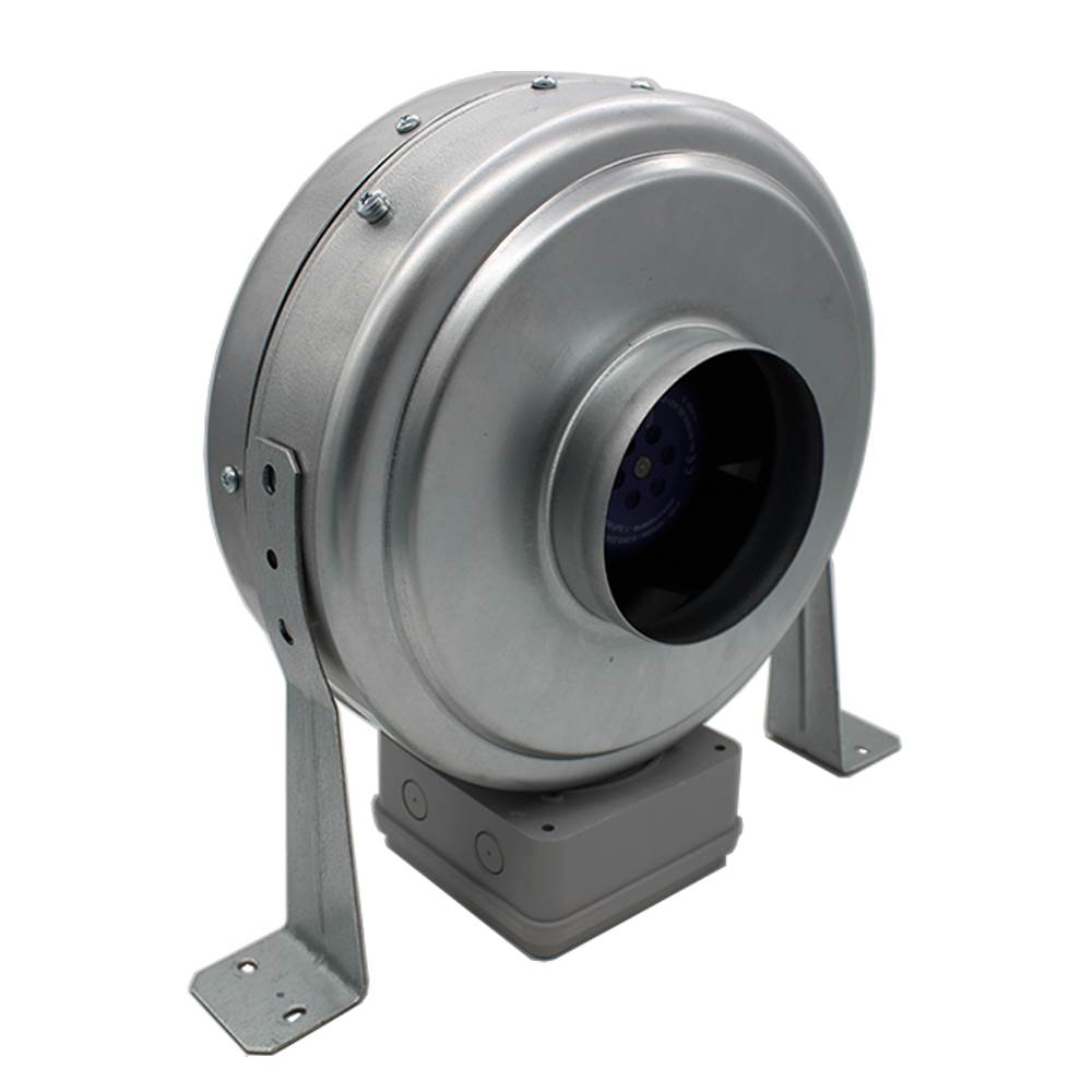 MONILF200 200MM CENTRIFUGAL INLINE FAN 1,140M3/HR Metal Cased