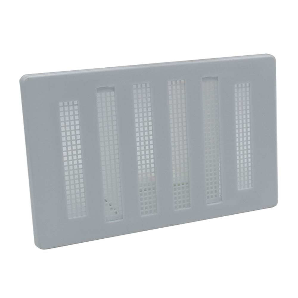 Hit And Miss Vent Cover 6x3 White Plastic by Rytons