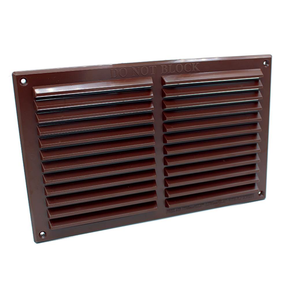 Rytons 9X6 Louvre Ventilation Grille - Brown