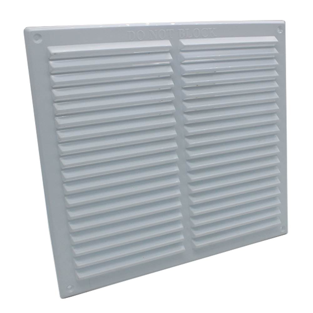 WHITE RYTONS 9X9 LOUVRE VENTILATION GRILLE 
