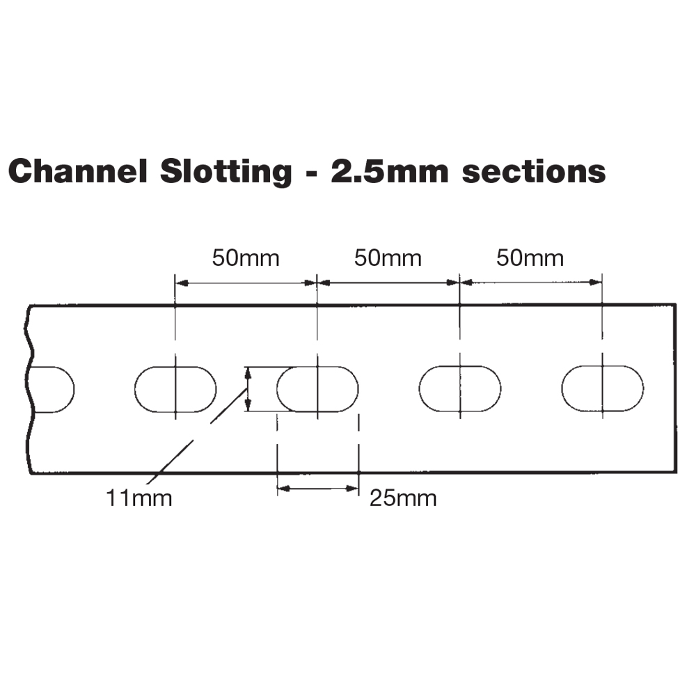 Slotted Channel - 40-20X2.6-3M