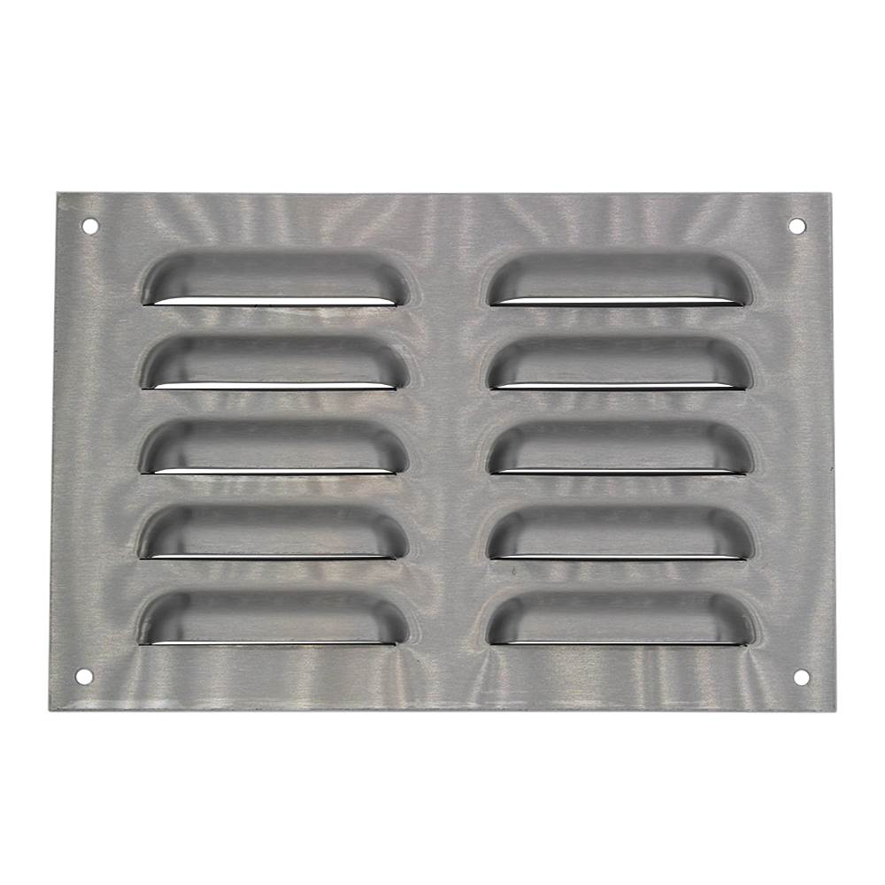 Brushed Stainless Steel Ventilation Grille 230mmX153mm