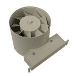 Manrose ID100S Fan - Inline Standard Fan With Bracket - 100mm