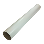 Pack of 6 x Kair System 125 Round 125mm Ducting Pipes - 2 Metre Lengths