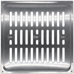 Hit and Miss Vent Cover 9X9 Aluminium by Rytons