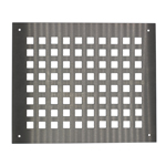 Brushed Stainless Steel Ventilation Grille 300mmX250mm