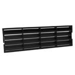 System 225 Airbrick Grille - Black