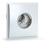 Domus Mayfair Classic Plug-In Compact Centrifugal 100mm Bathroom Fan White (MAY102B)