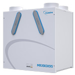 Nuaire Mrxboxab-ECO2 - Wall Mounted Multi Room Heat Recovery Unit With Auto Bypass