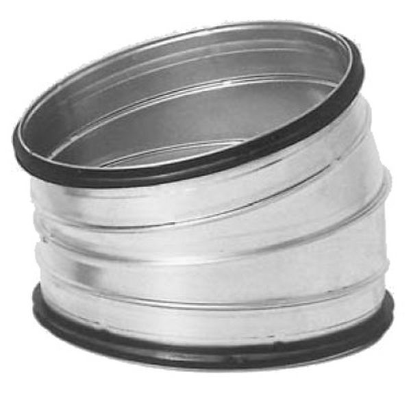Galvanised Safe Fabricated Bend - 15 Degrees - 250mm