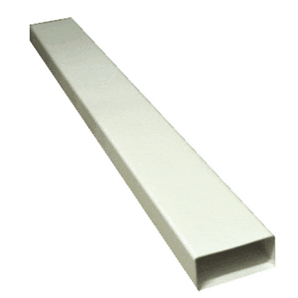 Pack Of 20 - Kair 110mm X 54mm Flat Channel 2 Metres Pipes