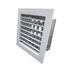 Double Deflection Grille And Damper 350X100 White