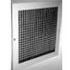 Egg Crate Grille, Satin Anodised - 350-350mm