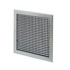 Egg Crate Grille, White Ral 9010 - 150-150mm