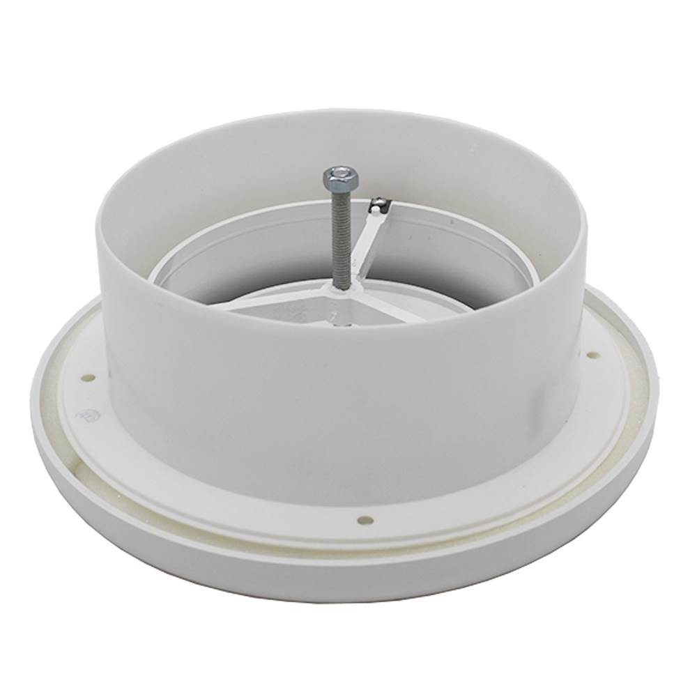 Round Ceiling Vent 150mm Diffuser Extract Valve | Plastic Duct