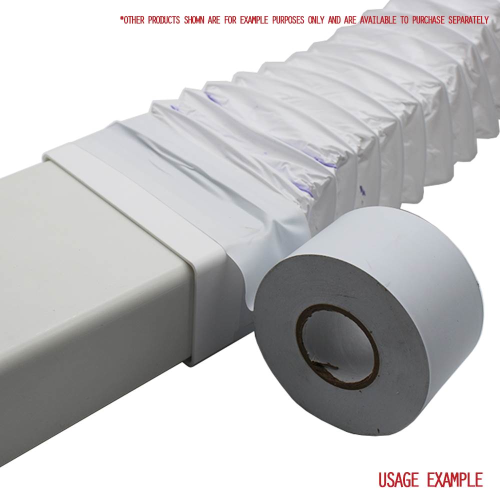 Kair Duct Tape 50mm x 4.6 Metres Length White PVC