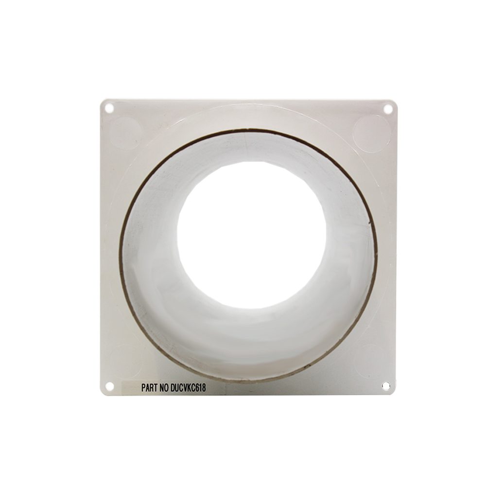 Kair Wall Plate 125mm - 5 inch for Round Ducting