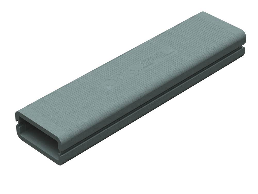 Pack of 4 x Domus Thermal Supertube Rigid Duct 204X60mm 1M Insulation Lengths Grey