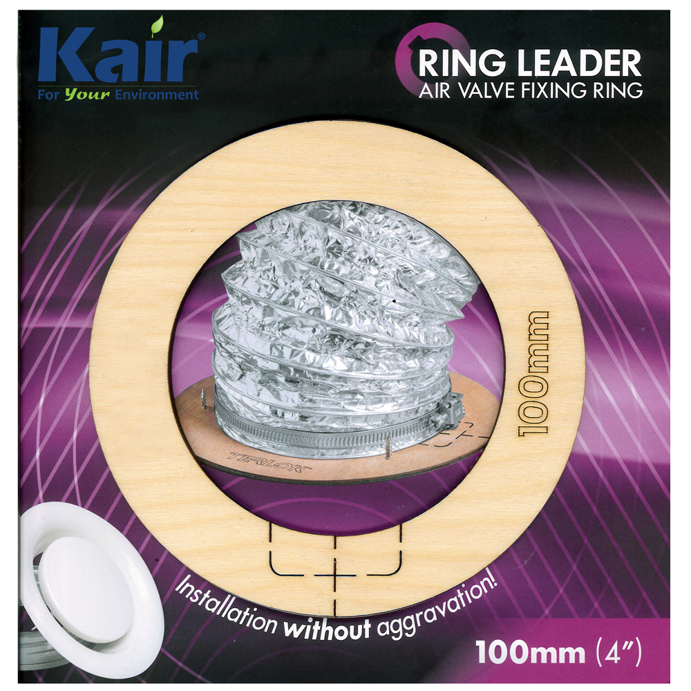 Kair 100mm Ringleader Air Valve Fixing Ring
