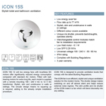 Airflow Icon eco15S (72683701) - Bathroom Fan