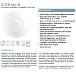 Airflow iCONstant HT 100mm Continuous Running DC Bathroom Fan with Humidistat Timer (72687118)
