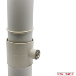 Condensation Trap With Overflow - 100mm