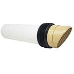 Kair 100mm 4 Inch Beige Round High Rise Ducting Vent (117mm Core Hole Required)