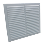 Rytons 9X9 Louvre Ventilation Grille - White
