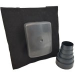Universal Roof Cowl - Vent For Use With Tiles and Slates