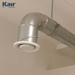 Kair Ceiling Extract Valve 200mm - 8 inch  White Coated Metal Vent