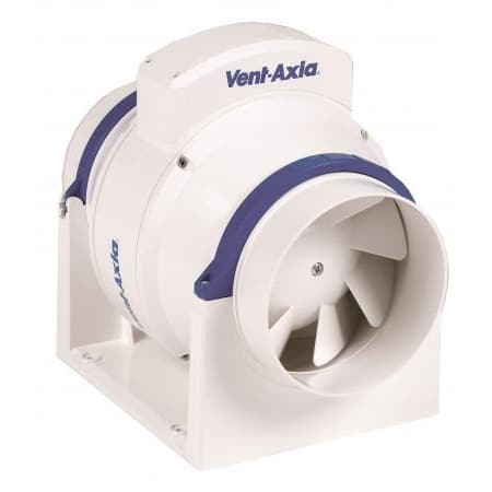 Vent Axia ACM125T In Line Fan 125mm Three Speed With Timer