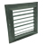 150X150mm Silver Single Deflection Grille