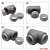 Kair Self-Seal Thermal Ducting - 160mm - T-Pieces - Box of 6