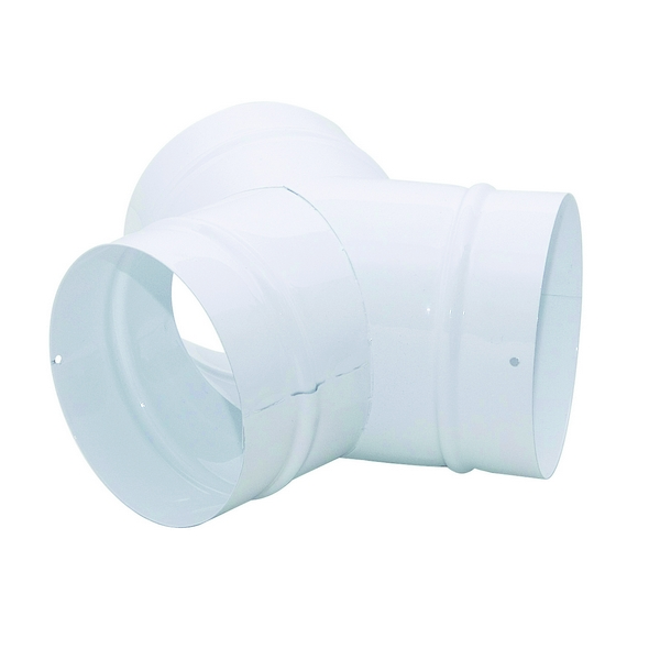 Domus Easipipe Rigid Duct 150mm Y Piece White 