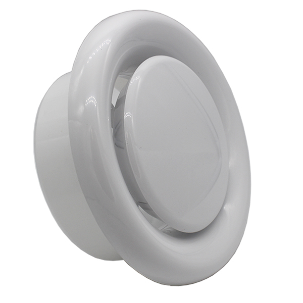 NEW STOCK EXPECTED W/C 04/07/2022 - Kair Plastic Round Ceiling Vent 150mm 6 inch...