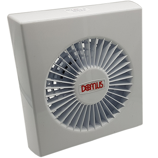 Domus SDF Axial 150mm Timer Low Voltage (SELV) Bathroom Fan White