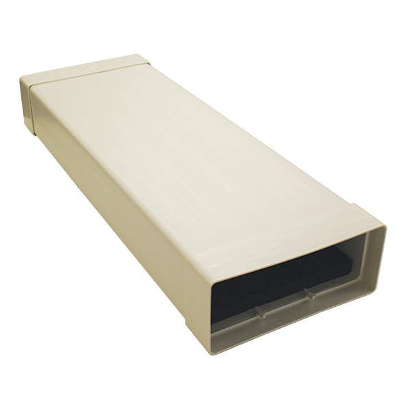 1M Long Ducting Silencer - 220X90mm Rectangular Duct System 220 by Kair