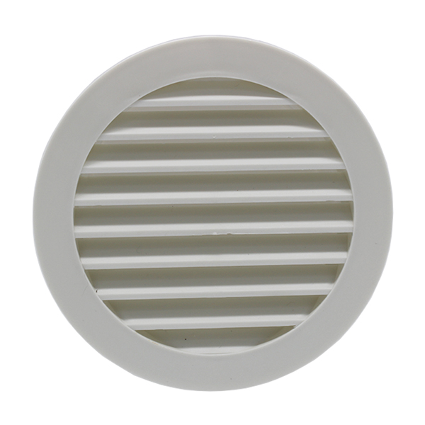 Manrose 41020 100mm Round Louvred Grille - White...