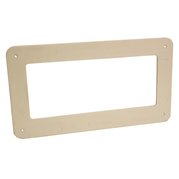 Megaduct 220 Flat Channel Wall Plate