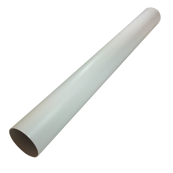 Pack of 12 x Kair Plastic Ducting Pipes 100mm - 4 inch / 2 Metre Long Length - R...