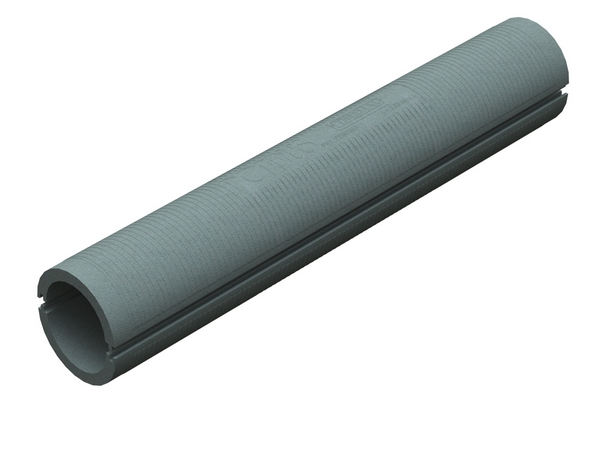 Pack of 4 x Domus Thermal Easipipe Rigid Duct 125mm 1M Insulation Grey