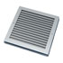 Non Vision Grille - With Frame - White - 450X450mm