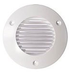 Airflow iCON Extract Fan External Cover 150mm Dia - White