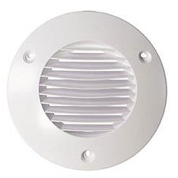 Airflow iCON Extract Fan External Cover 100mm Dia - White