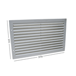 Large Compartment Vent -White- Pairs