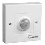 Nuaire PIR Sensor Without Run-On Timer