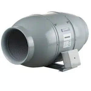 Blauberg Iso-Mix In Line Acoustic Low Noise Silent Mixed Flow Extractor Fan - 100mm, Timer