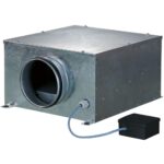 Blauberg ISO-B Inline Low Noise Acoustic Centrifugal Box Fan - 250mm