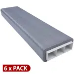 Kair Self-Seal Thermal Ducting - 204 x 60mm - 1 Metre Lengths - Box of 6